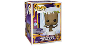 Funko Pop! Marvel Guardians of the Galaxy Groot 18 Inch Flocked Funko Shop Exclusive Figure #01