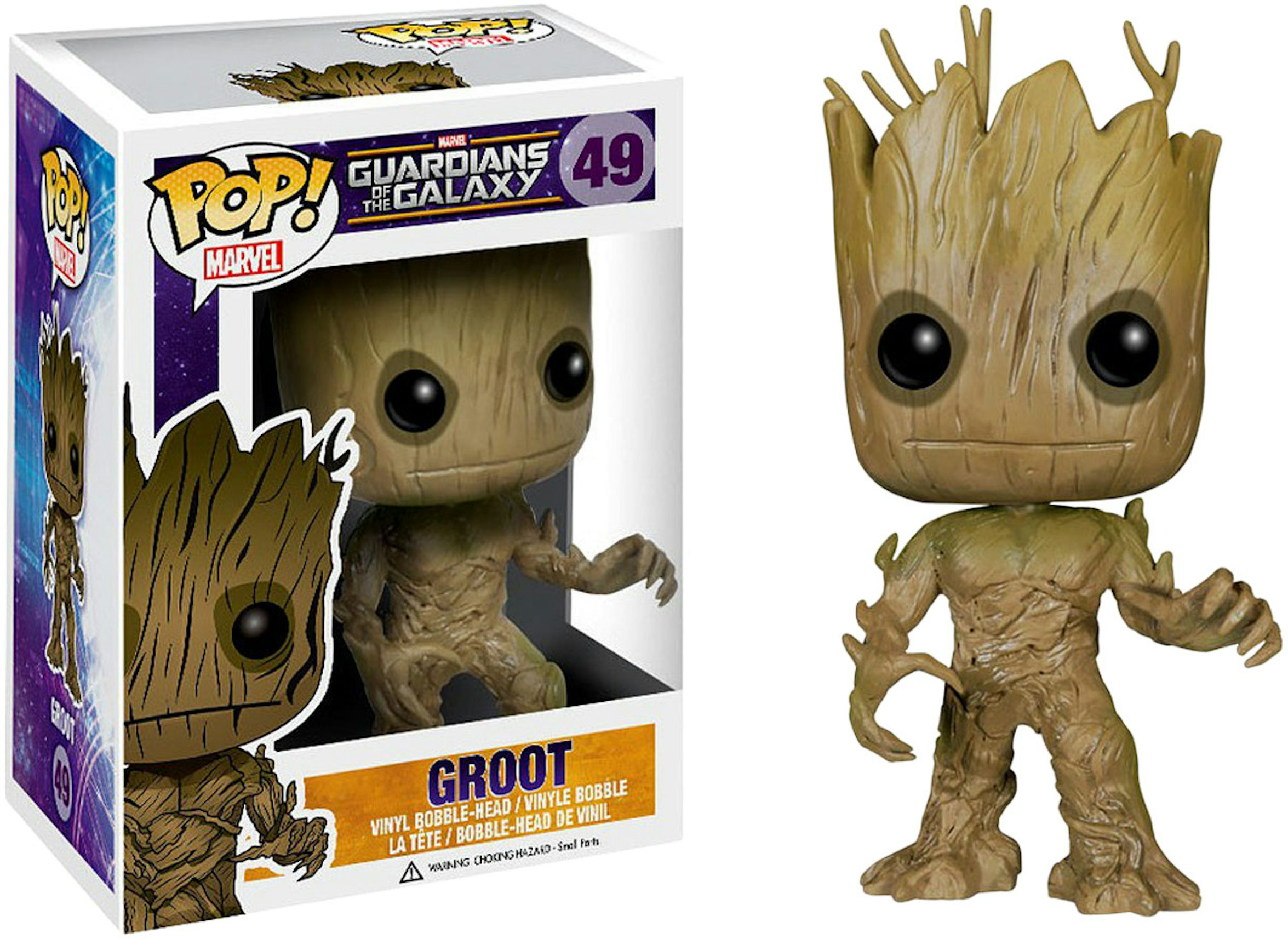 Funko Pop! Marvel Guardian of the Galaxy Vol. 2 Rocket with Groot Collector  Corps Exclusive Bobble-Head #211