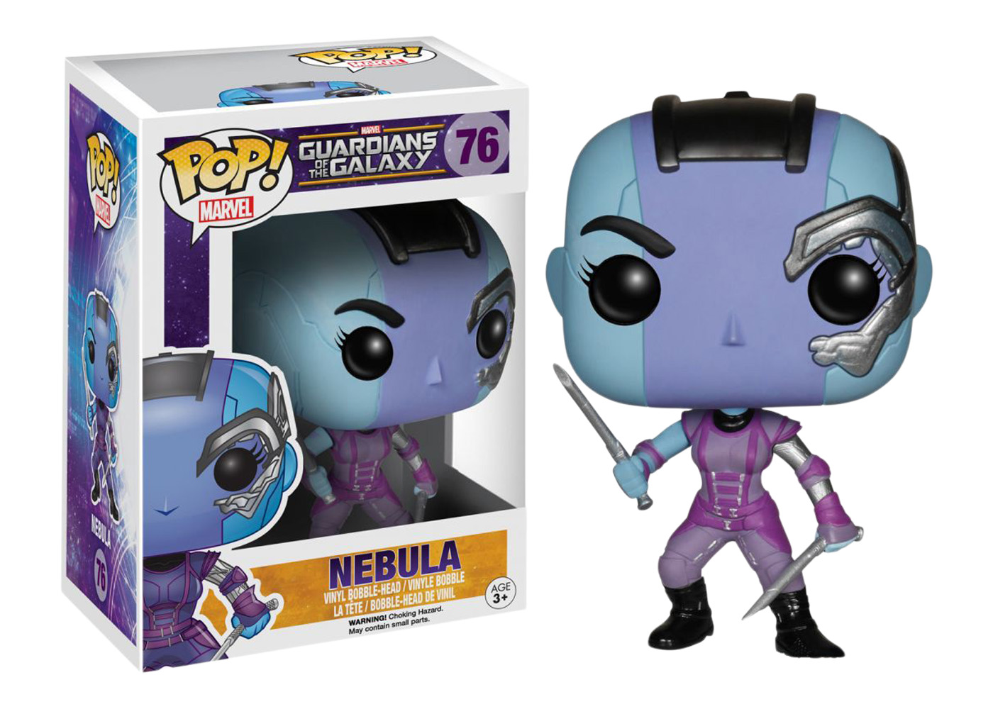 Funko Pop! Marvel Guardians of the Galaxy Nebula Bobble-Head #76 - CN