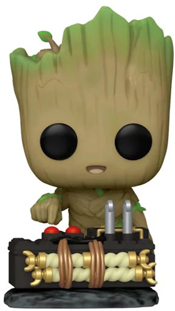 Funko pop giant marvel Guardians Of The Galaxy i am groot groot 50094