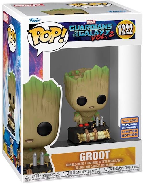 Funko Pop Goot - 202- Les Gardiens de la Galaxy V2 - Young Groot