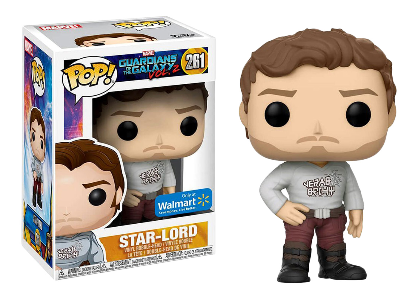 Funko Pop! Marvel Guardians of the Galaxy Vol. 2 Star-Lord Walmart