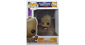Funko Pop! Marvel Guardians of the Galaxy Vol.2 Groot (with Candy Bowl) Bobble-Head Figure #264