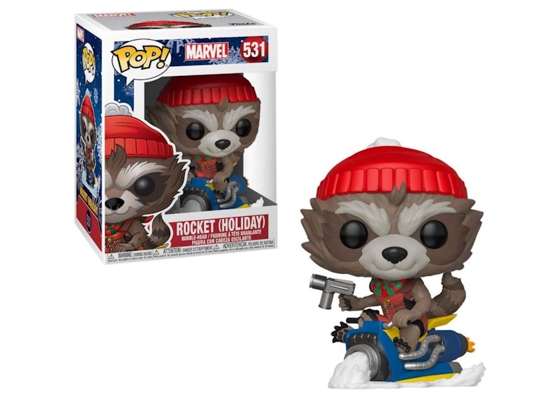 Figurine pop hot sale rocket raccoon