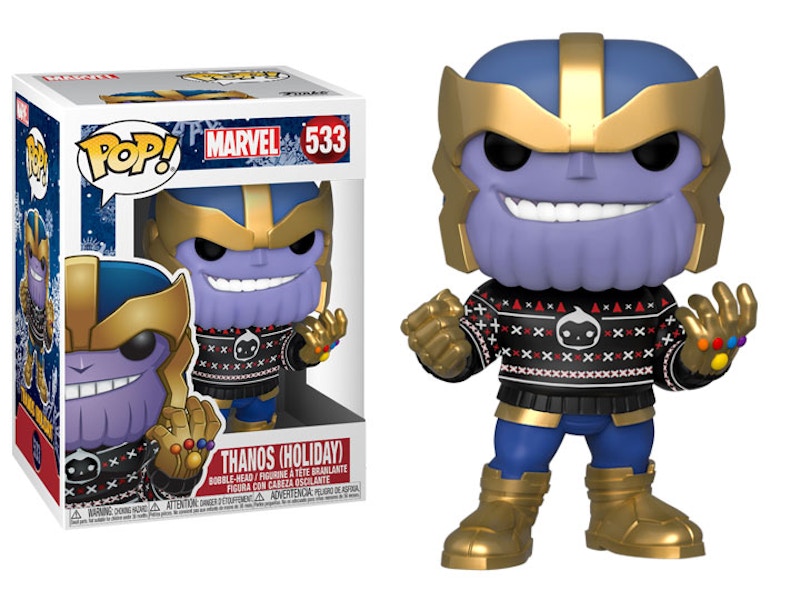 funko pop thanos holiday