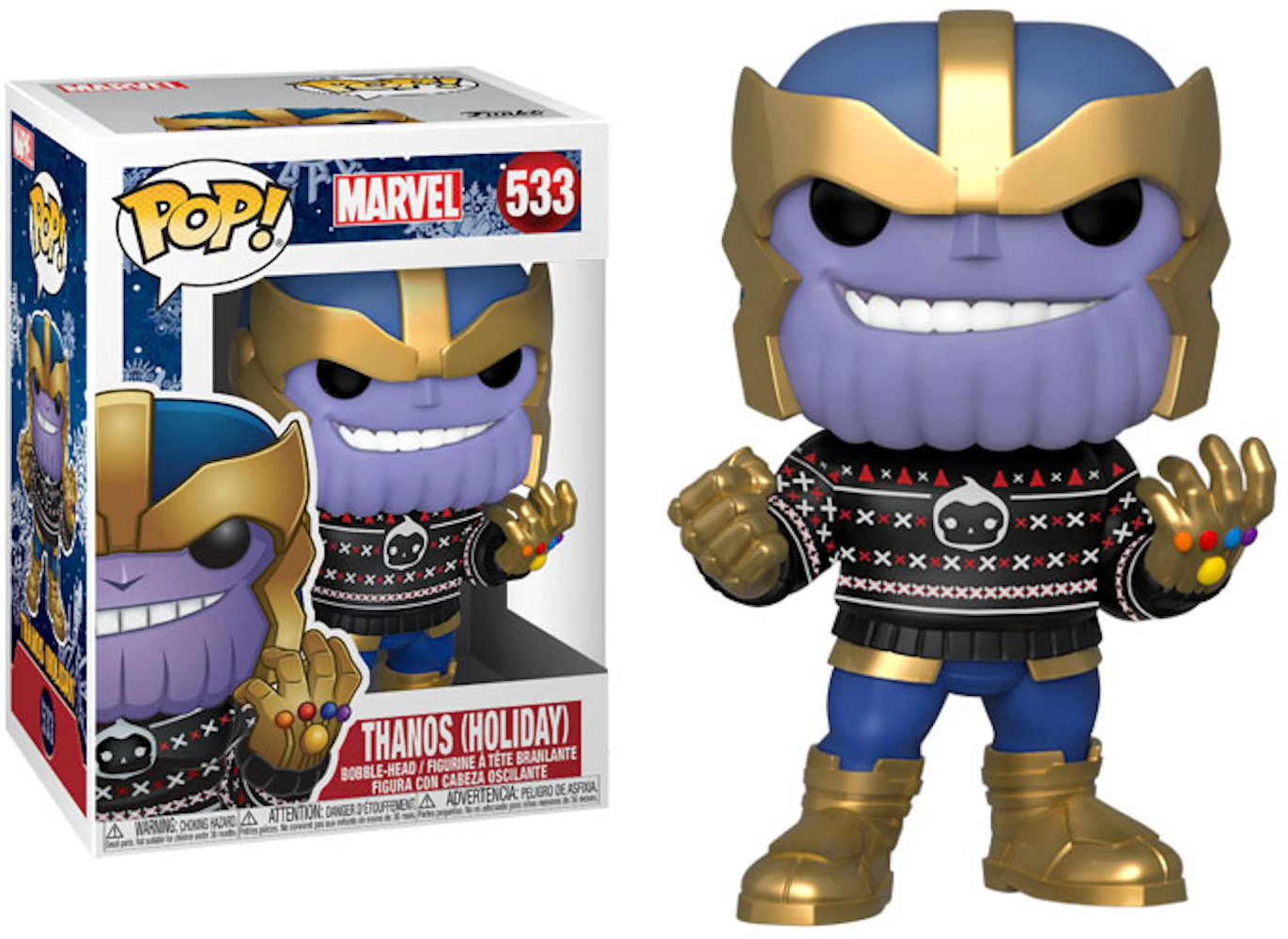 Funko Pop Marvel: Avengers Endgame - Thanos — Distrito Max