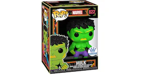 Funko Pop! Marvel Hulk (Black Light) Funko Shop Exclusive Figure #822