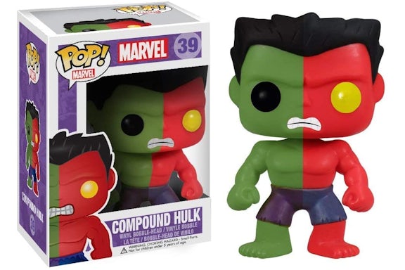 Funko Pop! Marvel Hulk (Compound) Bobble-Head Figure #39
