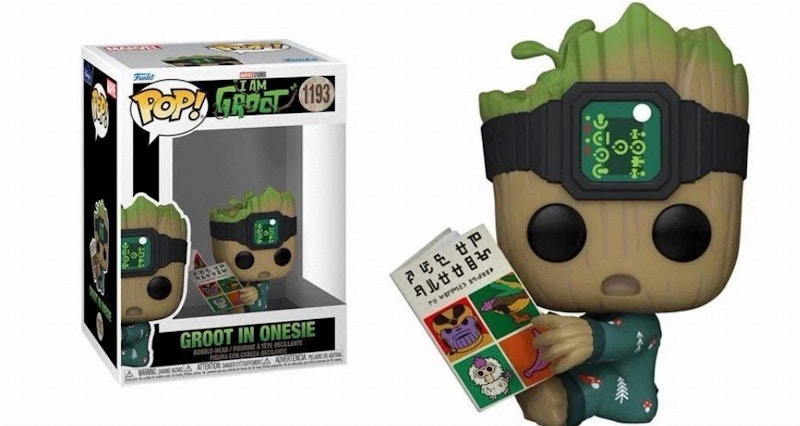 Funko Pop! Marvel: I Am Groot Groot in Onesie (Reading) Figure #1193