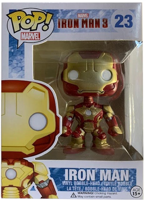  Funko POP Marvel Iron Man Movie 3 Action Figure : Toys & Games