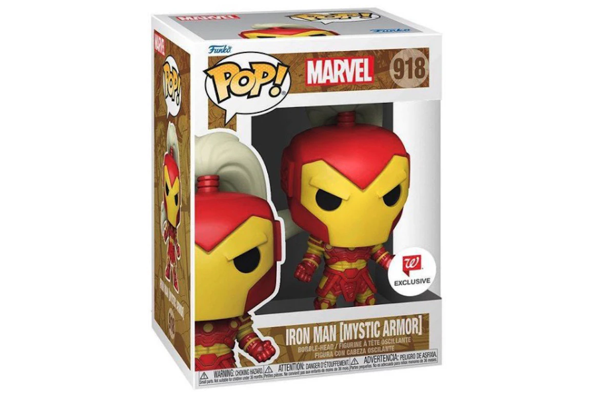 Funko Pop! Marvel Iron Man (Mystic Armor) Walgreens Exclusive Figure #918