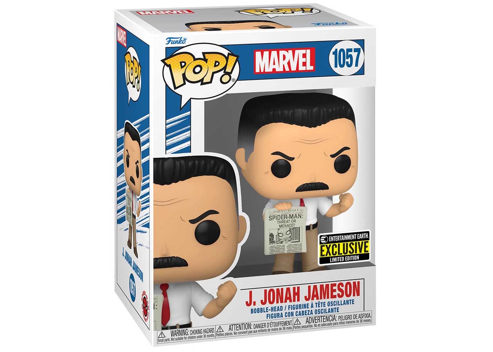 Funko Pop! Marvel J. Jonah Jameson Entertainment Earth Exclusive