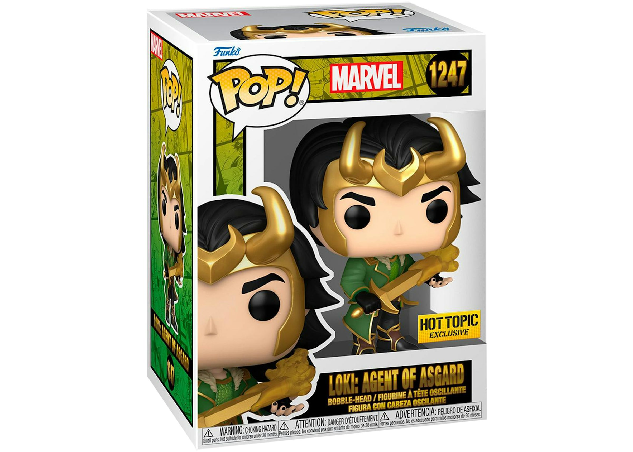 Funko Pop! Marvel Loki: Agent of Asgard Hot Topic Exclusive Figure #1247 -  IT