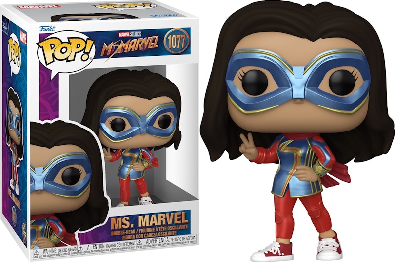 Funko Pop! Marvel: Ms Marvel Figure #1077