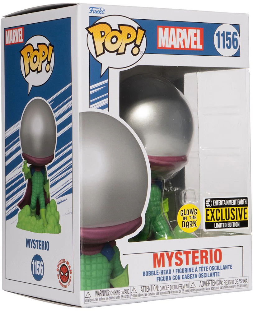 Funko Marvel Mysterio GITD Earth Exclusive Figure - US
