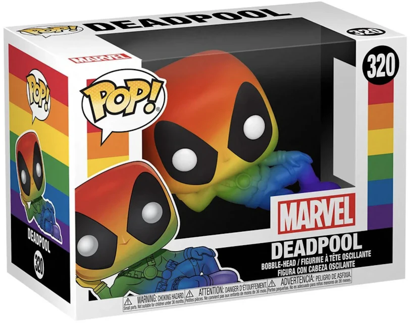 Funko Pop! Marvel Pride Deadpool (Rainbow) #320 - ES