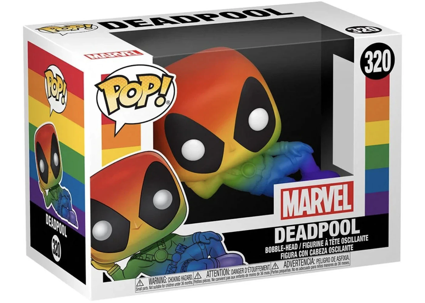 Funko 56582 POP Disney: Pride- Stitch (RNBW) : Funko Funko 56582 POP Disney: Pride- Stitch (RNBW) : Funko