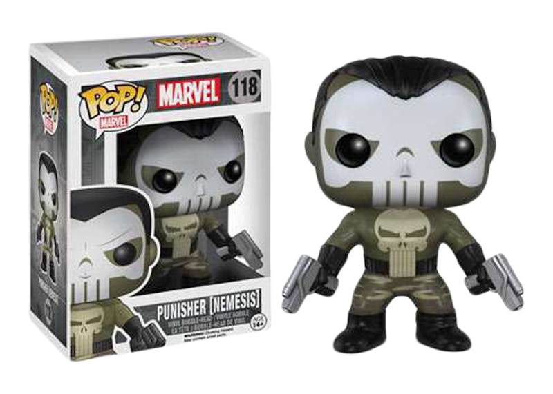 Funko Pop! Marvel Punisher Nemesis Bobble-Head #118 - US