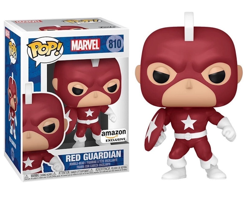 Funko Pop! Marvel: Red Guardian (Amazon)(Year of The Shield) Figure #810