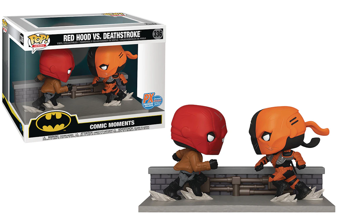 Funko Pop! Marvel Red Hood vs. Deathstroke Comic Moments PX Previews Exclusive Figure #625
