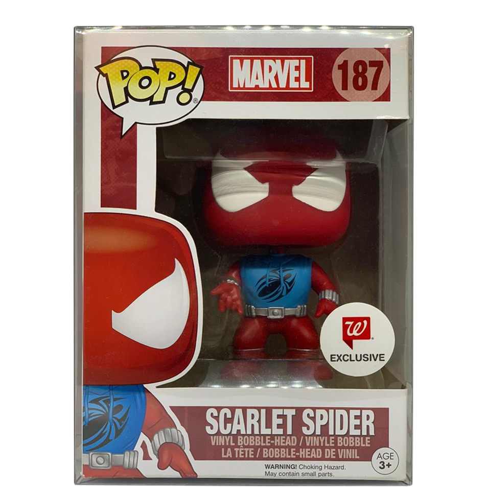 Funko Pop! Marvel Scarlet Spider Walgreens Exclusive Figure #187