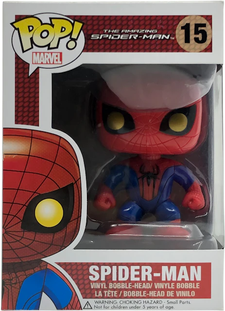 Funko Pop! Marvel Spider-Man Bobble-Head Figure #15 - US