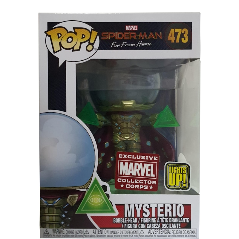 Light up cheap mysterio funko pop