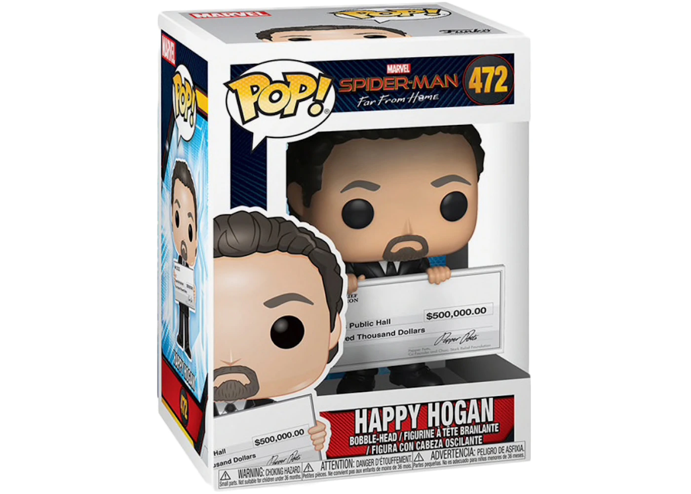 oplichter Gedrag goedkoop Funko Pop! Marvel Spider-Man Far from Home Happy Hogan Figure #472 - US