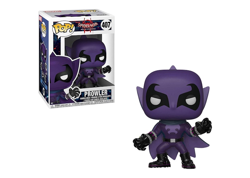 prowler marvel spider man into the spider verse