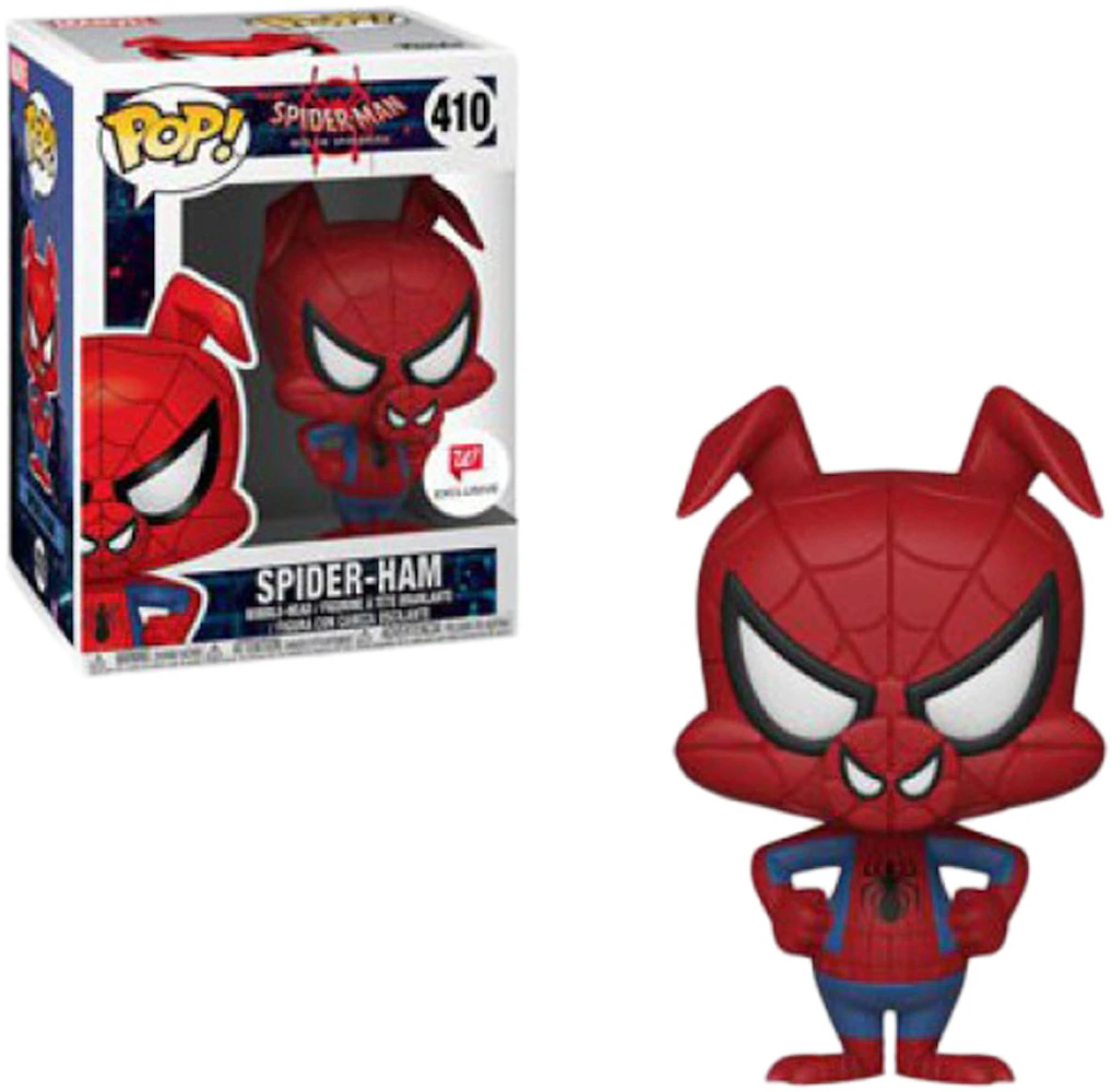 Funko Pop! Marvel Spider-Man Into the Spider-Verse Spider-Ham Walgreens  Exclusive Bobble-Head #410 - US
