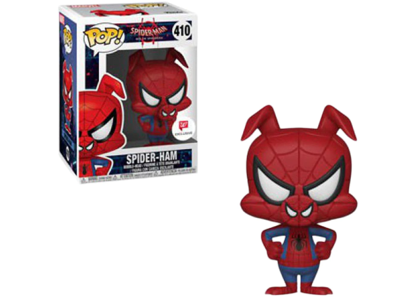cuatro veces apoyo Oferta Funko Pop! Marvel Spider-Man Into the Spider-Verse Spider-Ham Walgreens  Exclusive Bobble-Head #410 - ES