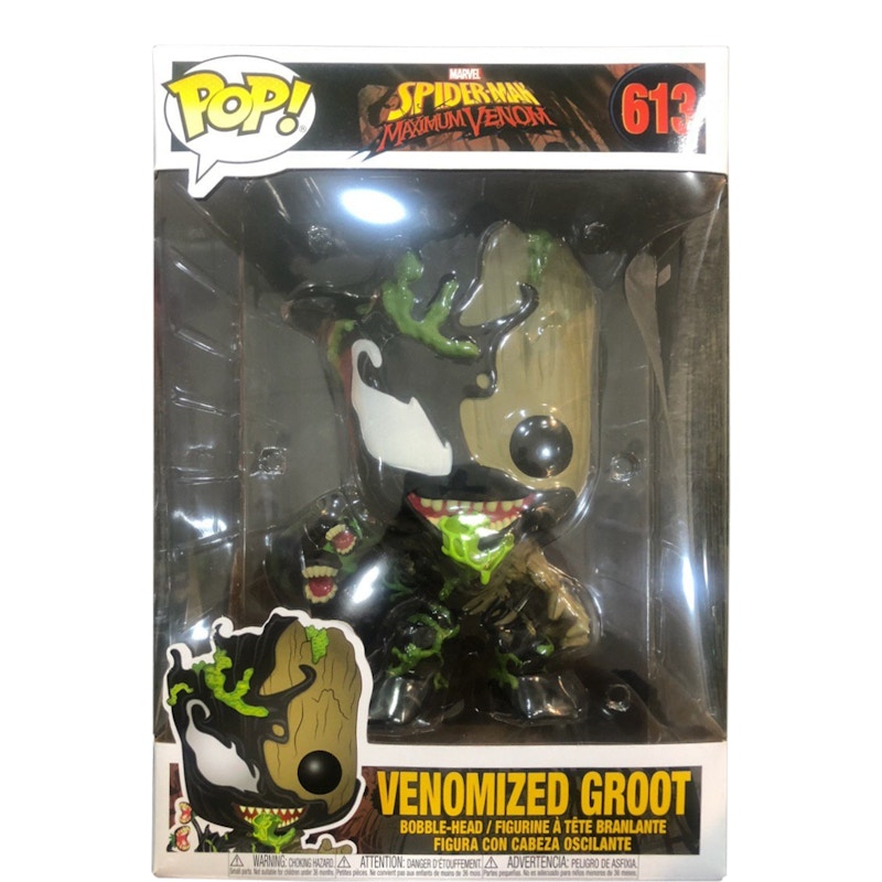 venomized groot funko pop 613