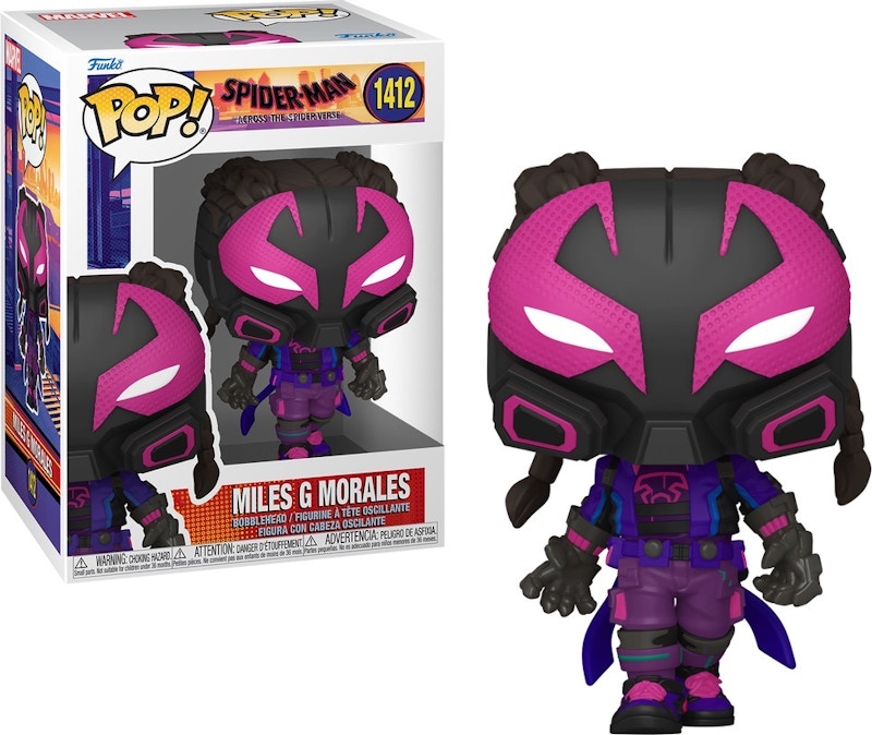Funko Pop! Marvel SpiderMan: Miles G Morales Figure #1412