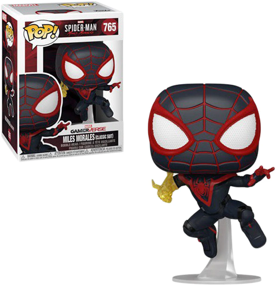 Funko Pop! Marvel Spider-Man Miles Morales Classic Suit Figure #765 - US