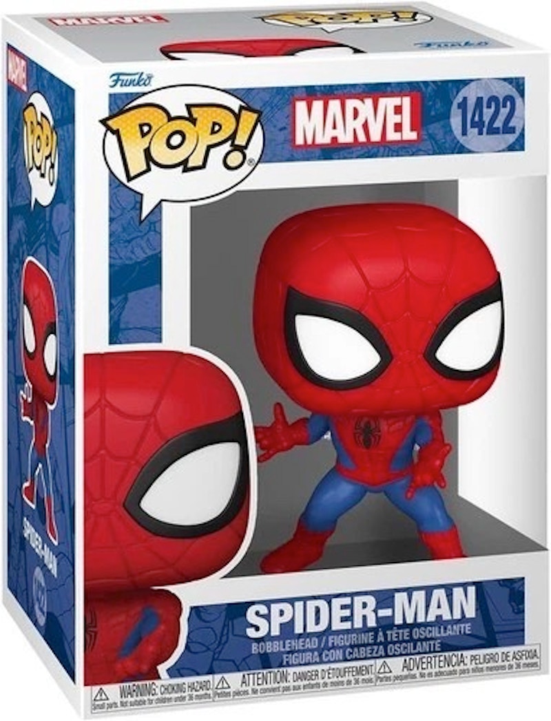 Funko Pop! Marvel: SpiderMan (New Classic) Figure #1422