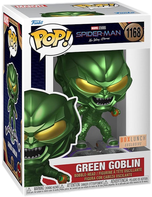 Funko Pop! Marvel Spider-Man No Way Home Green Goblin Box Lunch Exclusive  Figure #1168 - US