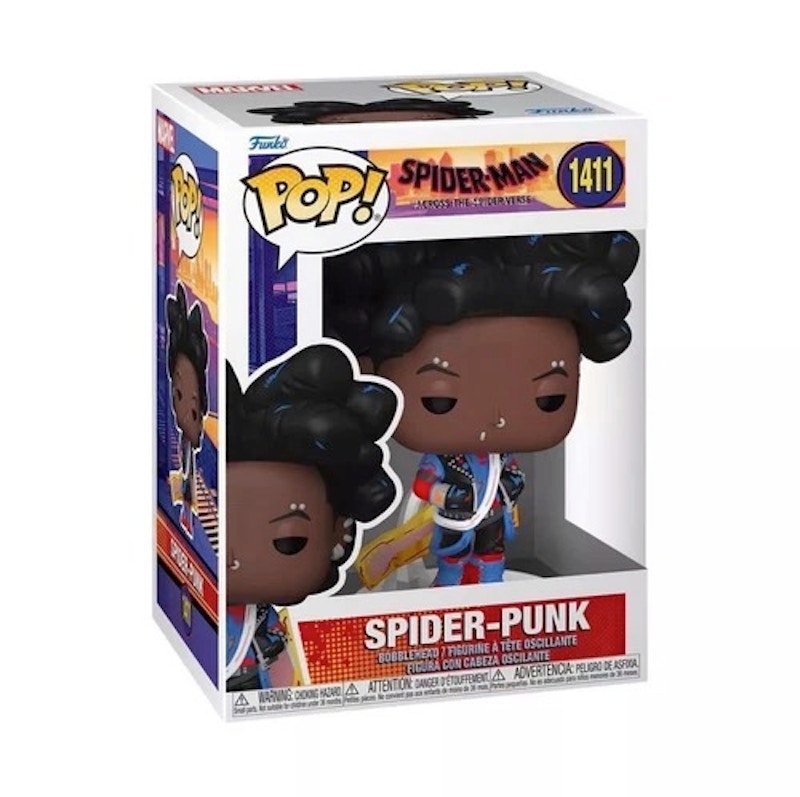Funko Pop! Marvel SpiderMan: SpiderPunk (Unmasked) Figure #1411