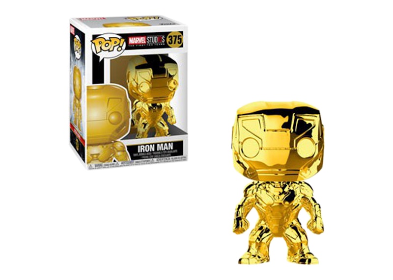 funko pop iron man gold