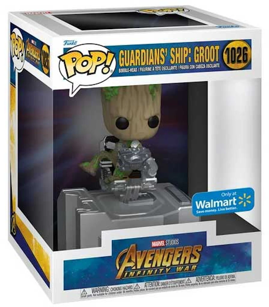 Funko Pop! Marvel: Marvel Holiday - Groot - (DIY) - White - Marvel Comics -  Collectable Vinyl Figure - Gift Idea - Official Merchandise - Toys for
