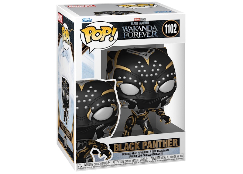 Funko Pop! Marvel Studios Black Panther Wakanda Forever Black