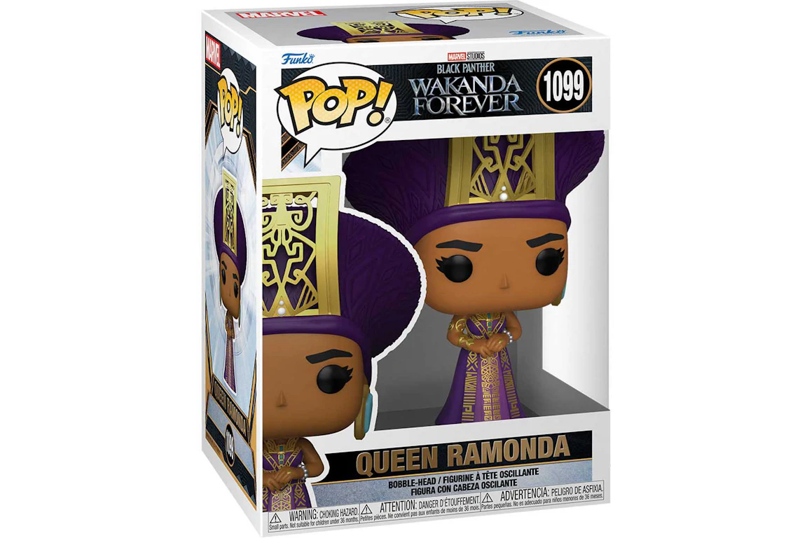 Funko Pop! Marvel Studios Black Panther Wakanda Forever Queen Ramonda Figure #1099