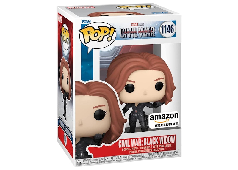 Funko Pop! Marvel Studios Captain America: Civil War Black Widow