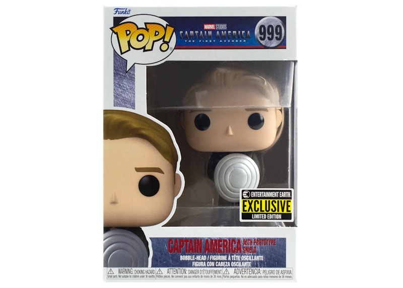 captain america funko pop shield