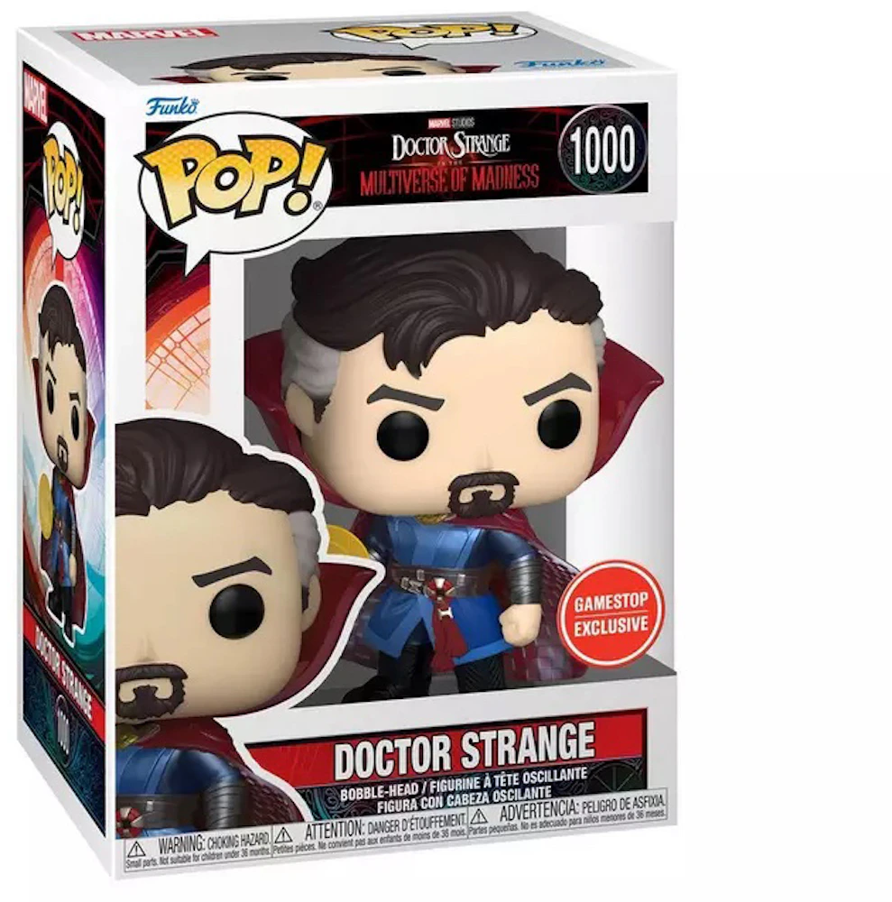 Funko Pop! Marvel Studios Doctor Strange and The Multiverse of Madness  Doctor Strange GameStop Exclusive Figure #1000 - US