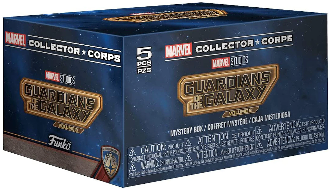  Funko Pop Marvel Collector Corps Exclusive Guardians