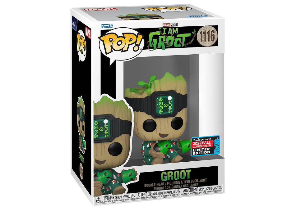 Funko Pop! Marvel Studios I Am Groot (Groot) 2022 Fall Convention Exclusive  Figure #1116