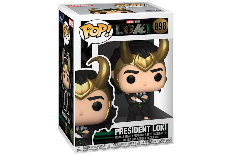 Funko Pop! Marvel Studios Loki President Loki Figure #898