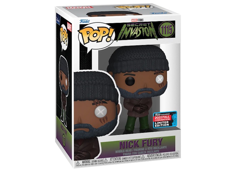 Funko Pop! Marvel Studios Secret Invasion Nick Fury 2022 Fall