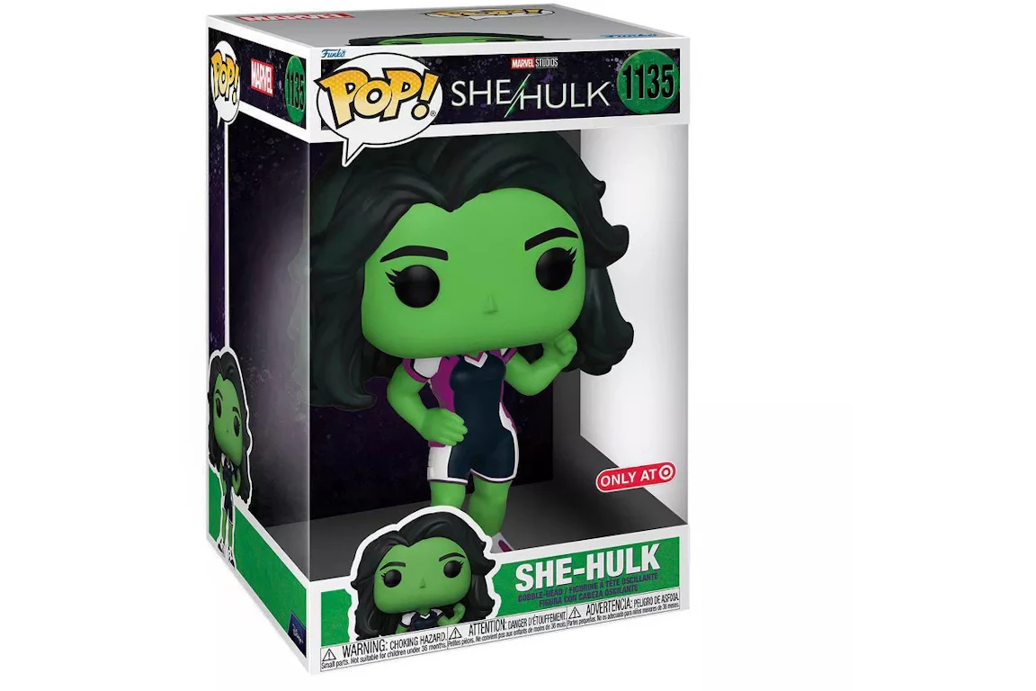 Funko Pop! Marvel Studios She-Hulk 10 Inch Target Exclusive Figure #1135