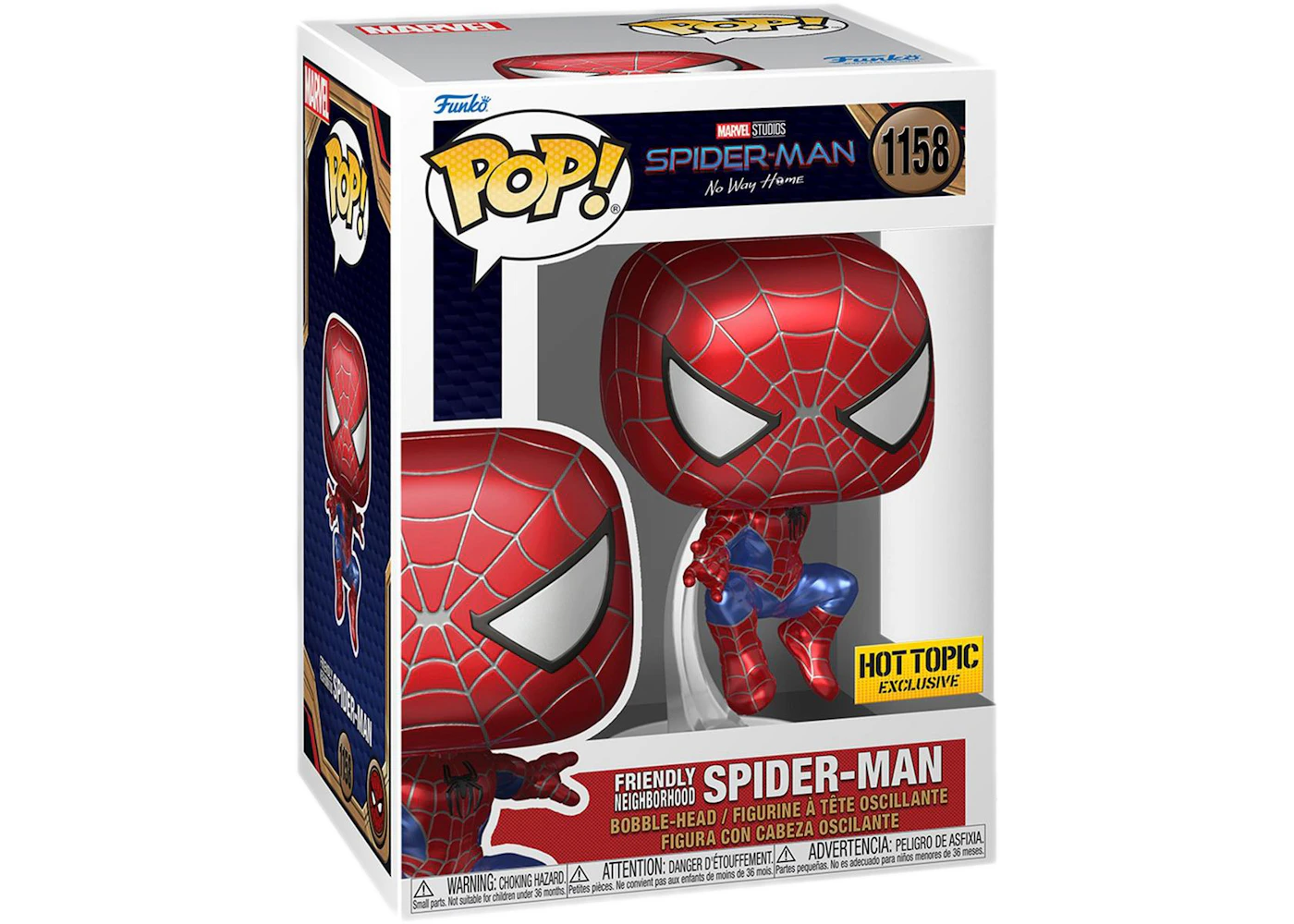 Funko Pop! Marvel Studios Spider-Man No Way Home Friendly